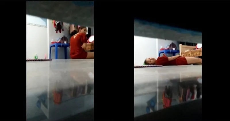 Quay lén ghệ tự sướng trong phòng